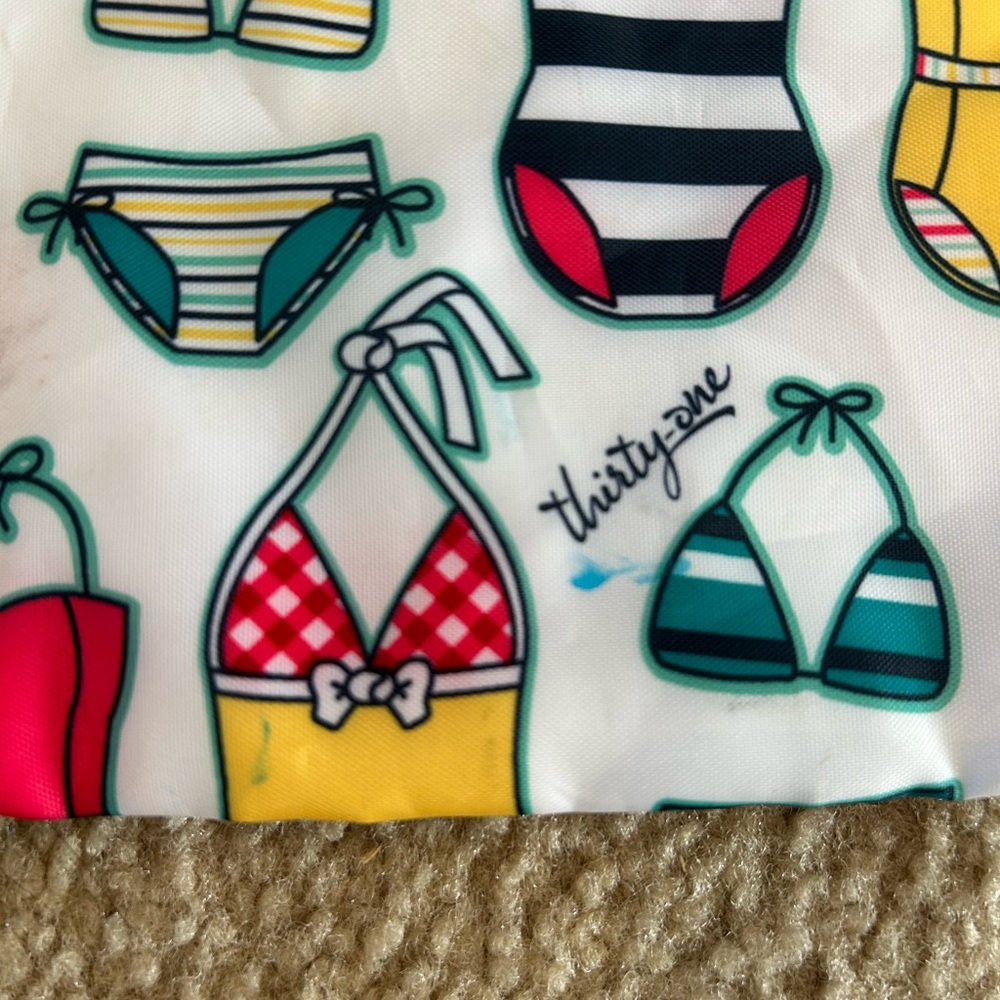 Thirty One Drawstring Bikini Bag - image 4